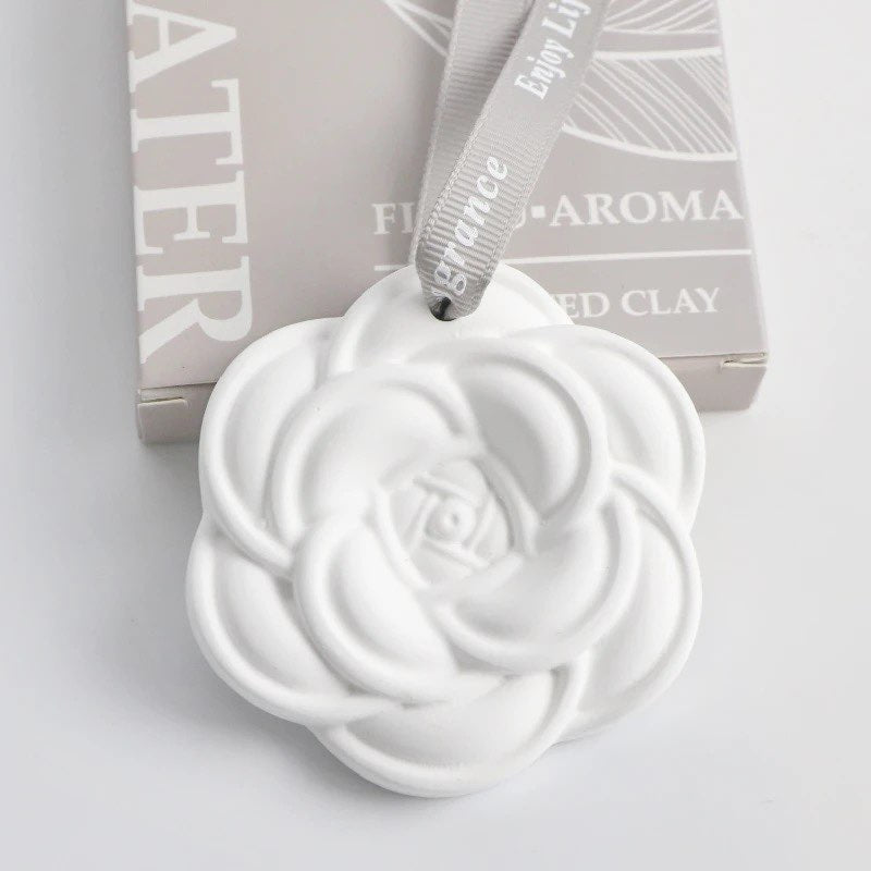 Long-lasting Flower Scented Hanging Ceramic Stone Air Freshener